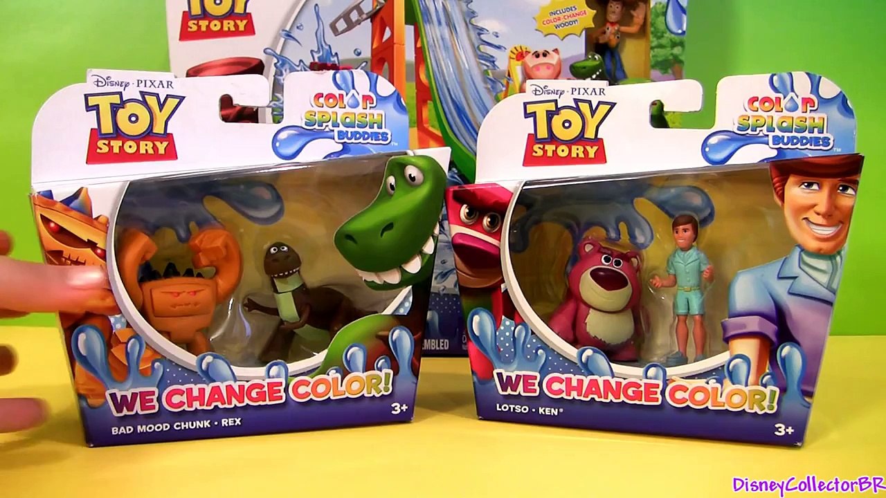 Cars Color Changers in Toy Story Slide n Surprise Playground Color ...