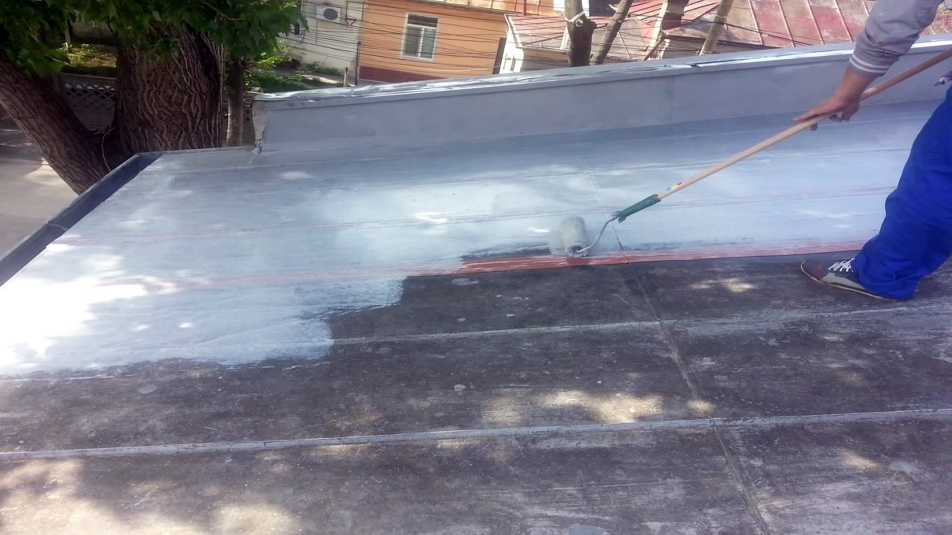 Refacerea hidroizolatiei la un acoperis din tabla zincata sau tabla  galvanizata - video Dailymotion