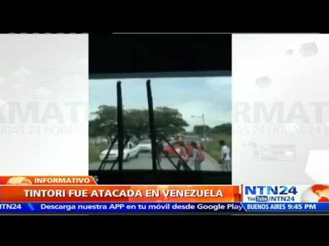 Lilian Tintori denuncia que hordas chavistas la asedian en una autopista hacia Cojedes