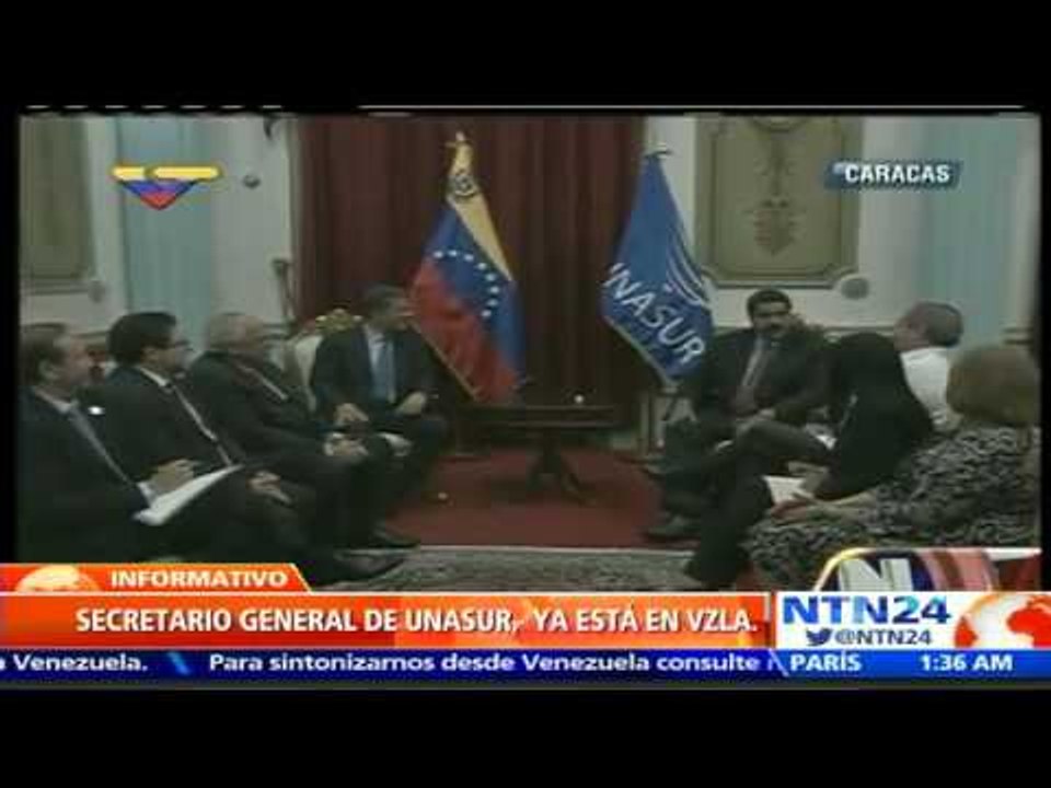 Secretario general de Unasur llega a Vzla para instalar misión que participará en las legislativas