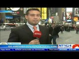 N.Y continúa con su agitado ritmo tras considerar ''no creíble'' la amenaza del E.I a Times Square
