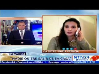 “Mi sentimiento es más de tensión y de impotencia”, colombiana residente en París tras atentados