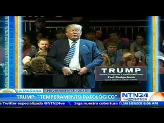 Trump ataca a Ben Carson quien lidera intención de voto por la aspiración republicana