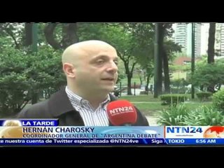 Experto explica la dinámica del debate final entre los candidatos a la presidencia de Argentina