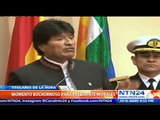 Evo Morales sufre desliz tecnológico durante entrevista en Alemania y provoca risas en auditorio