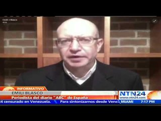 “Vzla es un narcoestado”: Emili Blasco sobre detención de familiares cercanos de esposa de Maduro