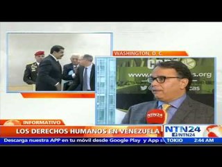 “La situación de DD.HH. en Vzla se viene deteriorando de manera impresionante”: Pdte del CDDA