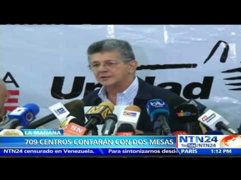 Oposición ganará las parlamentarias pese a nombres chavistas de los centros de votación: Toledo