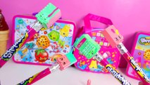 Shopkins 4 Pack Pencils Review with Season 3 Special Edition Stationary Toys - Video Cooki