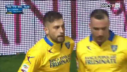 Frosinone 1-0 Bologna Federico Dionisi  03-01-2016