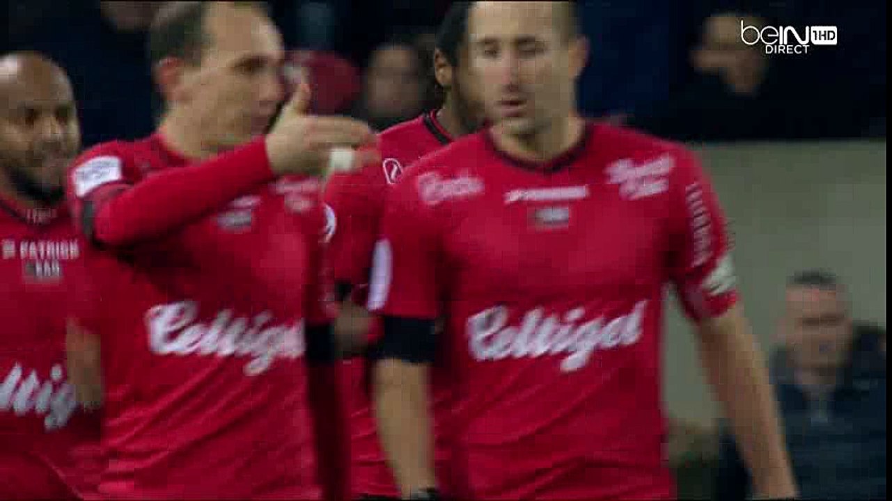 Younousse Sankharé Goal HD - Guingamp 2-0 Troyes - 03-01-2016