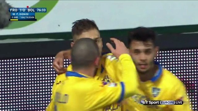 1-0 Federico Dionisi Penalty Goal Italy Serie A - 03.02.2016, Frosinone Calcio 1-0 Bologna FC