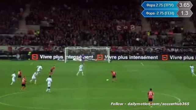 3-0 Thibault Giresse Goal - Guingamp vs. Troyes - 03.02.2016