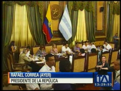 Suben de todo las diferencias entre Rafael Correa y Jaime Nebot