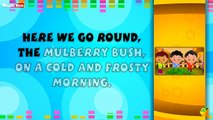The Mulberry Bush Karaoke Version With Lyrics Cartoon/Animated English Nursery Rhymes For