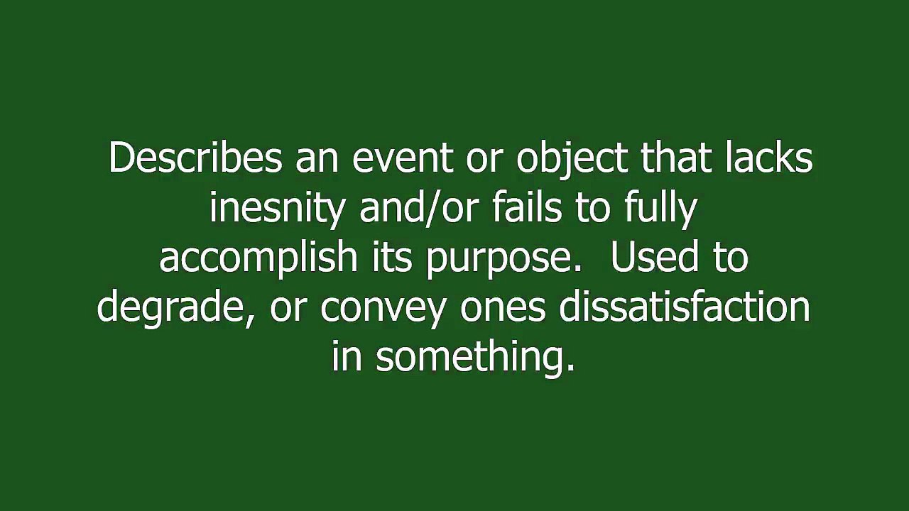 Weak Sauce meaning and pronunciation video Dailymotion