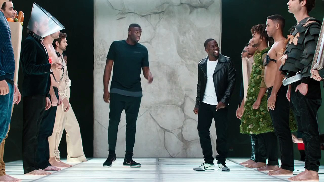 “The Foot Locker February Collection” feat. Kevin Hart and Draymond Green.