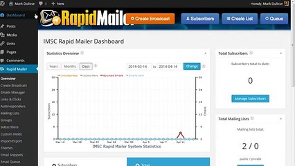 Using Covert Player with Rapid Mailer