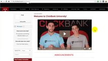 Clickbank University Affiliate Program | Clickbank University Review