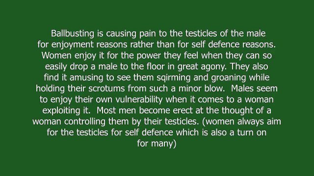 ballbusting meaning and pronunciation