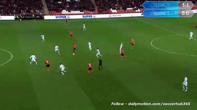 4-0 Ludovic Blas Super Goal _ Guingamp - Troyes - 03.02.2016