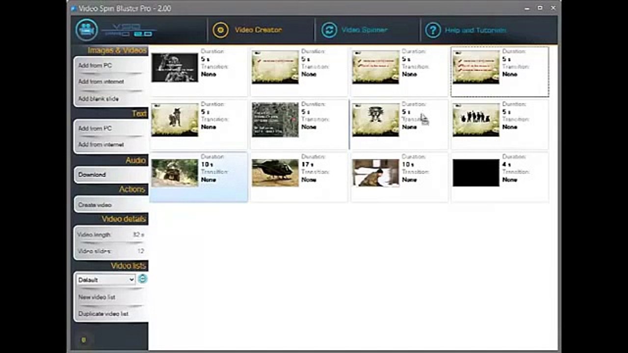 Video Spin Blaster Pro 2 0 Review   Video Spin Blaster Pro v2 0 Demo