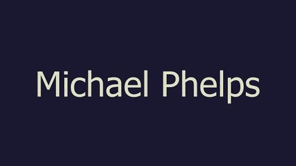 Michael Phelps meaning and pronunciation