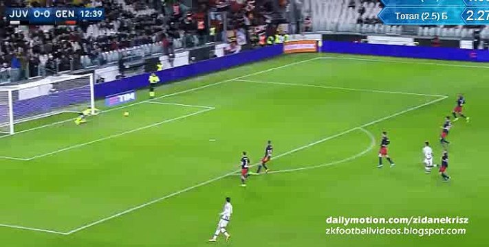Paulo Dybala Fantastic Chance - Juventus v. Genoa 03.02.2016 HD