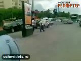 NEW Russian Trucker Punch and Brutal Escape 2013. Only in Russia 2013
