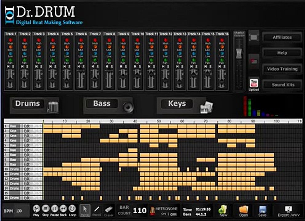 "Make Your Own Song With Dr Drum Beat Making Software"