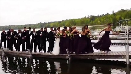 Самое неудочное селфи на свадьбе.