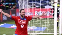 Gonzalo Higuaín Goal -  Lazio 0-1 Napoli 03.02.2016 HD