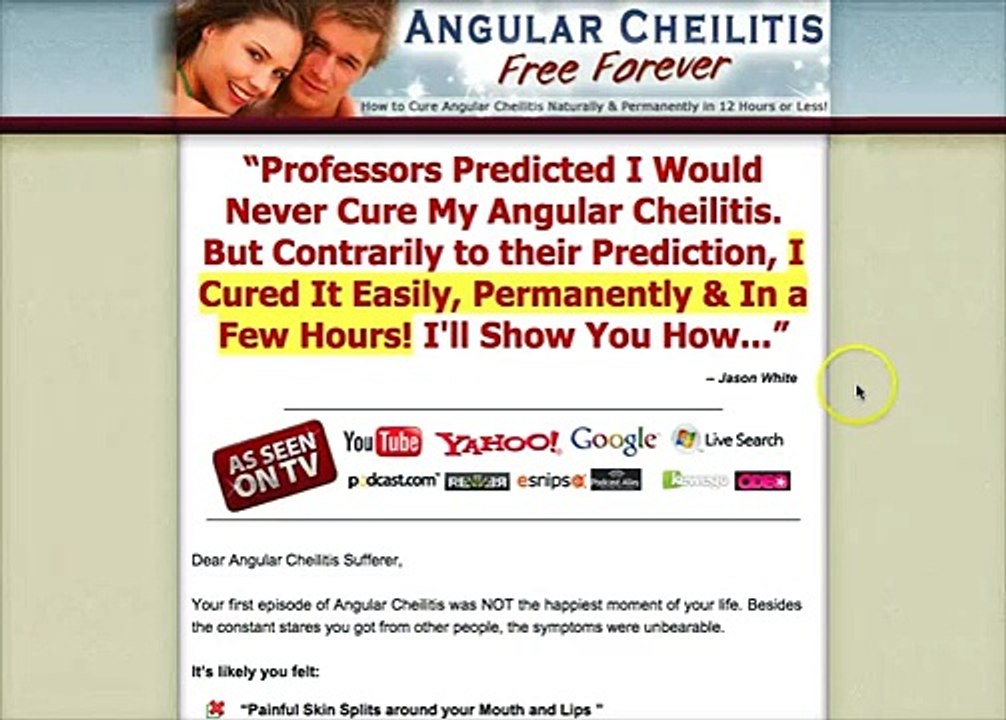 Angular Cheilitis Free Forever Review - Does It Work?