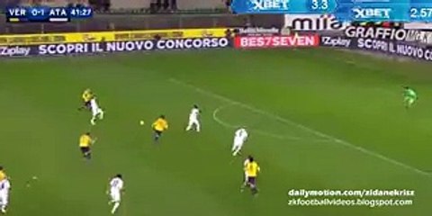 1-1 Luca Siligardi - Hellas Verona v. Atalanta 03.02.2016 HD