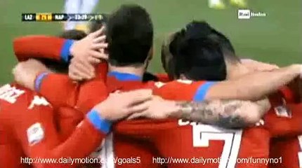 Lazio 0-2 Napoli (Half Time Goals) 03.02.2016