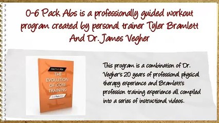 0-6 Pack Abs Review - Does It Really Work?