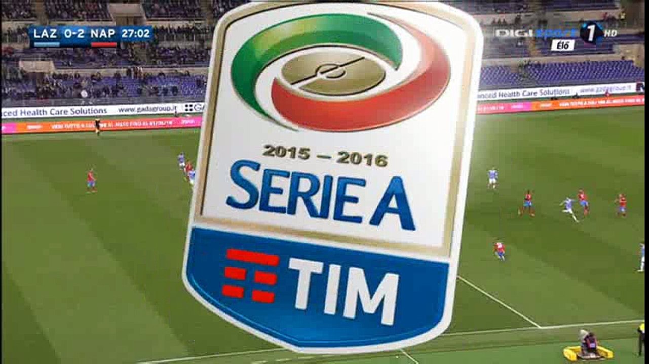 José María Callejón Goal HD - Lazio 0-2 Napoli - 03-02-2016