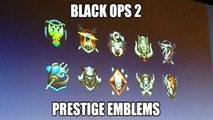 Black Ops 2: All 10 Prestige Emblems!