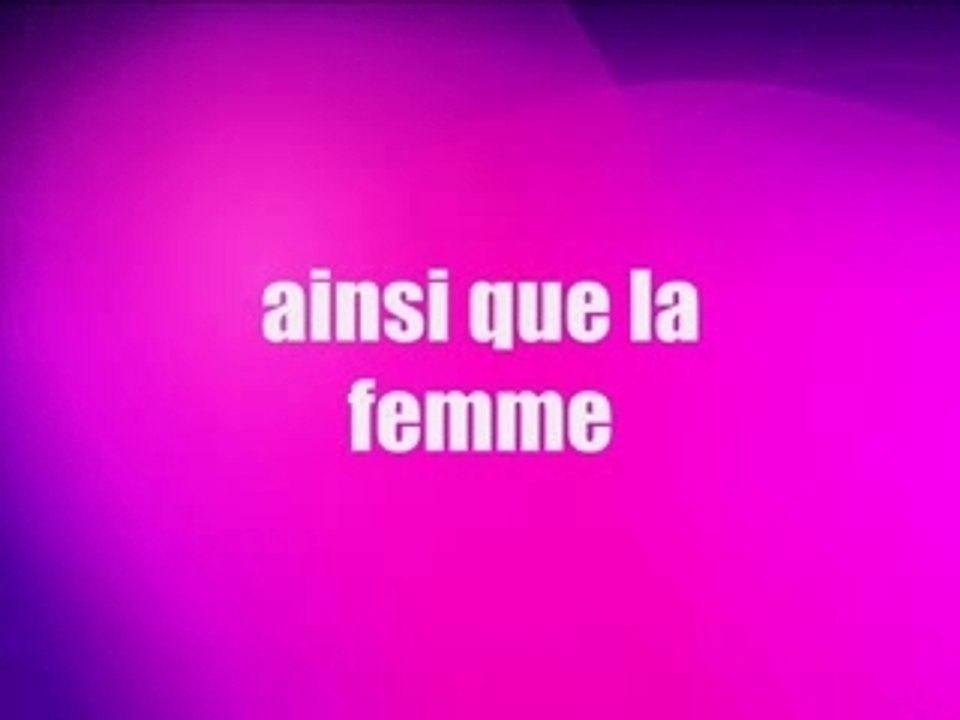 La FEMME ET SON FOYER