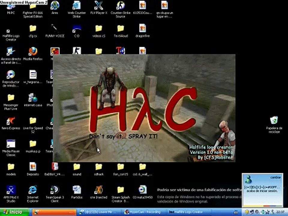Tutorial de halflife logo creator