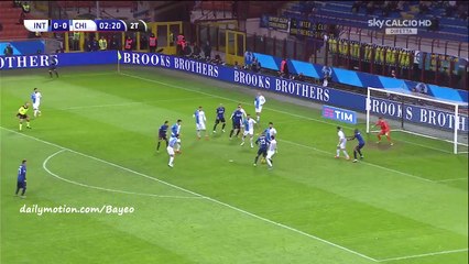 Le but Mauro Icardi - Inter 1-0 Chievo 03-02-2016
