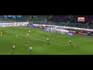 Goal Carlos Bacca | Palermo 0~1 Milán  | 03/02/2016