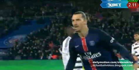 Zlatan Ibrahimović 2:1 | PSG v. Lorient 03.02.2016 HD