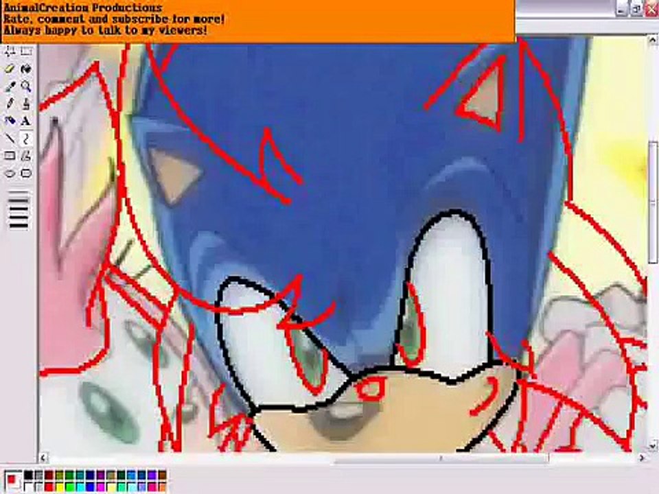 {U.E.C 2nd place prize} Recoloring Sonamy to Deadalaxy