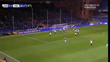 Muriel L. Goal - Sampdoria 1 - 0 Torino - 03-02-2016 -