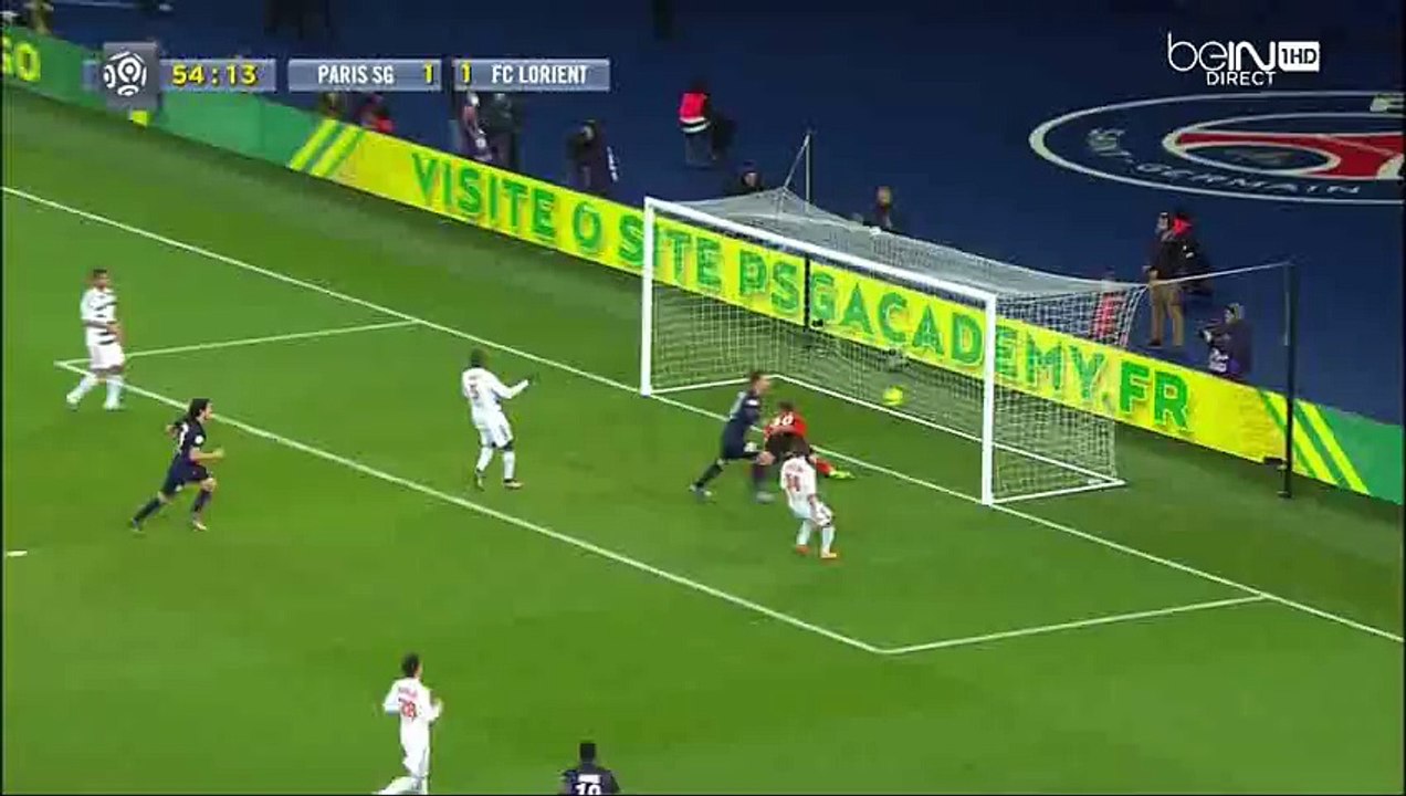 Le but de Zlatan Ibrahimović - PSG 2-1 Lorient - 03.02.2016