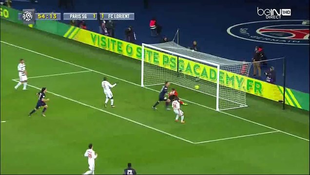 Le but de Zlatan Ibrahimović - PSG 2-1 Lorient - 03.02.2016