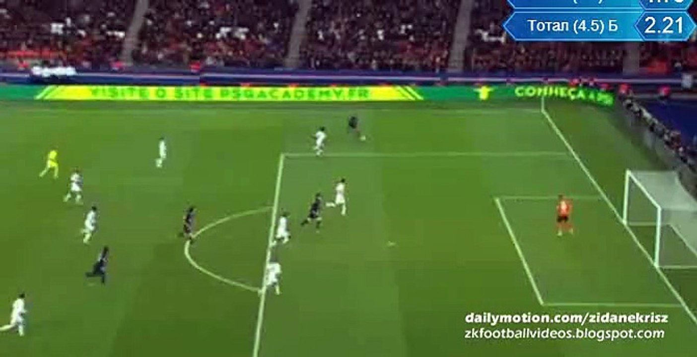 2-1 Zlatan Ibrahimović - PSG v. Lorient 03.02.2016 HD