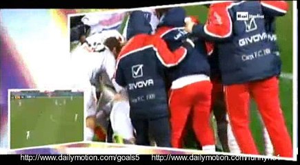 Kevin Lasagna Goal Fiorentina 1 - 1 Carpi Serie A 3-2-2016