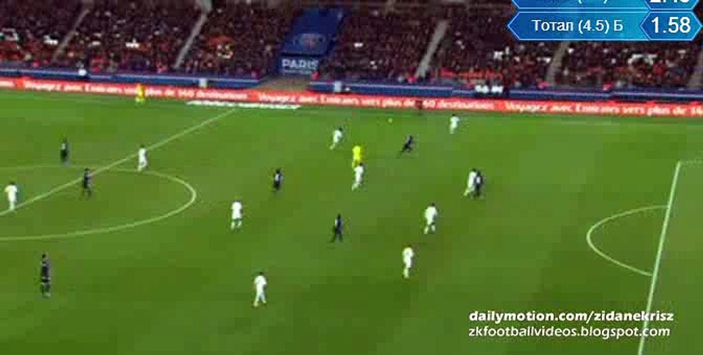 3-1 Layvin Kurzawa - PSG v. Lorient 03.02.2016 HD